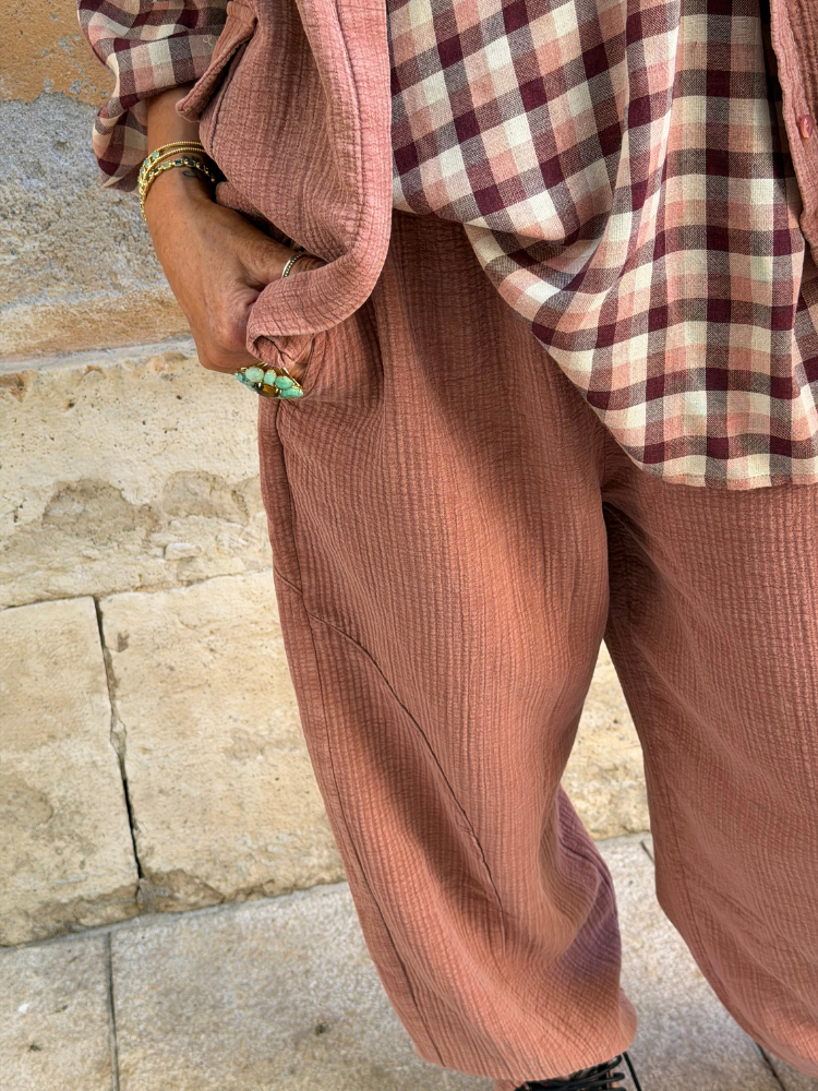 Pantalon ALINA rose