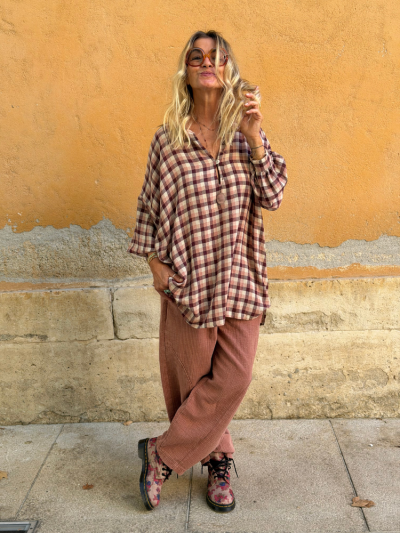 Tunique ARNO rose