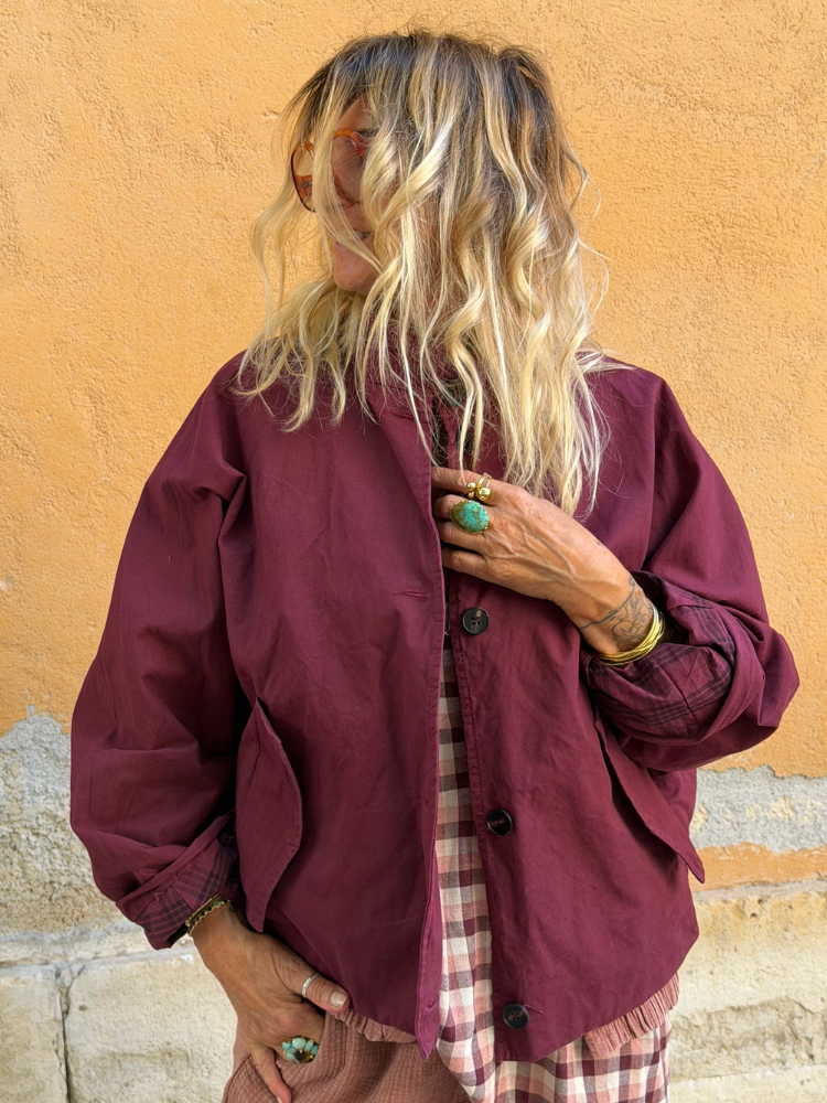 Veste HARRY bordeaux