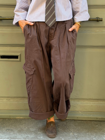 Pantalon ALIX choco