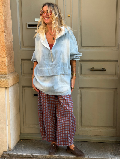 Pantalon ICE bleu 2