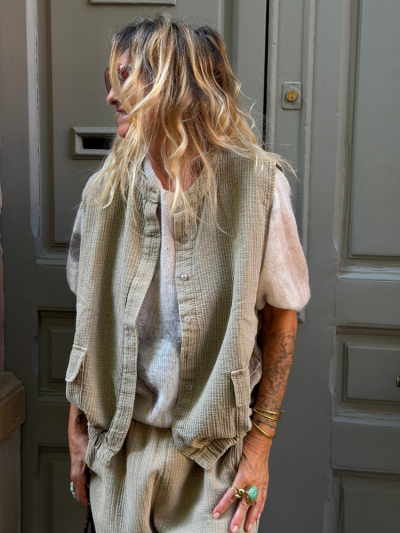 Gilet ZOE beige