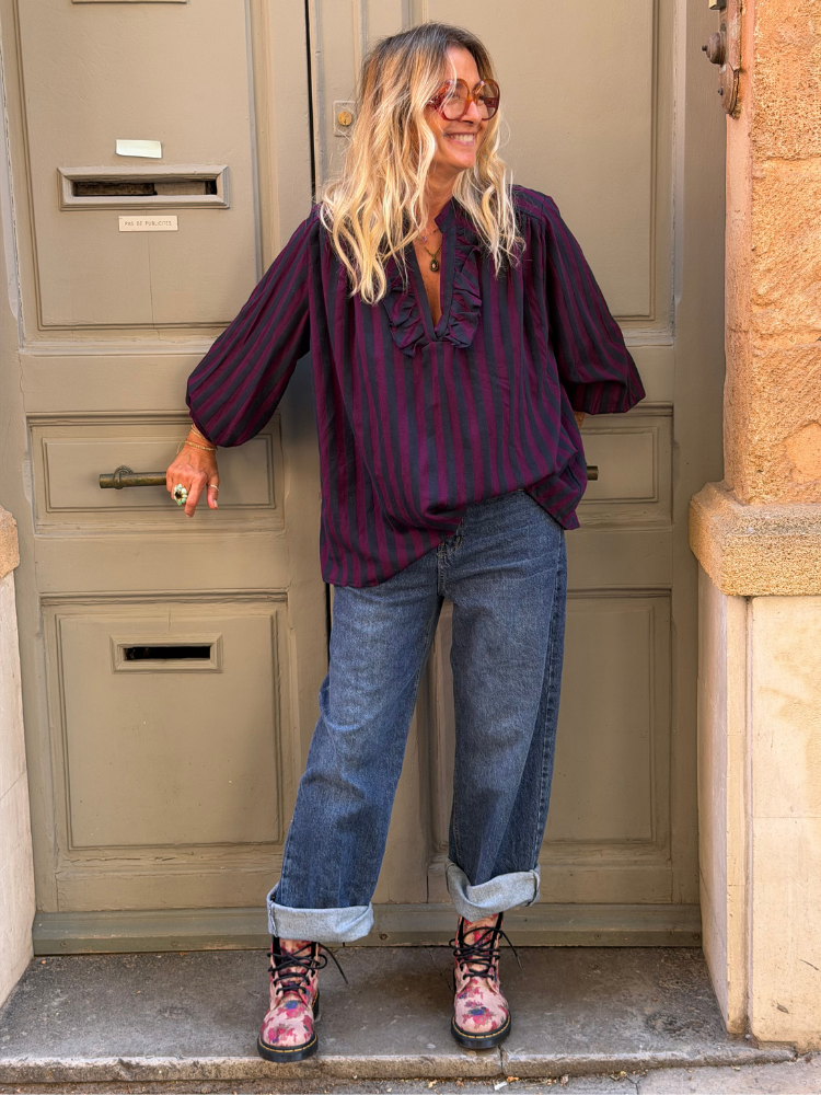 Blouse FILLIPA violet