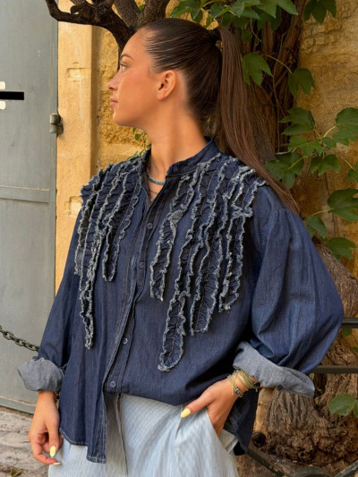 Chemise FIFOU jean brut