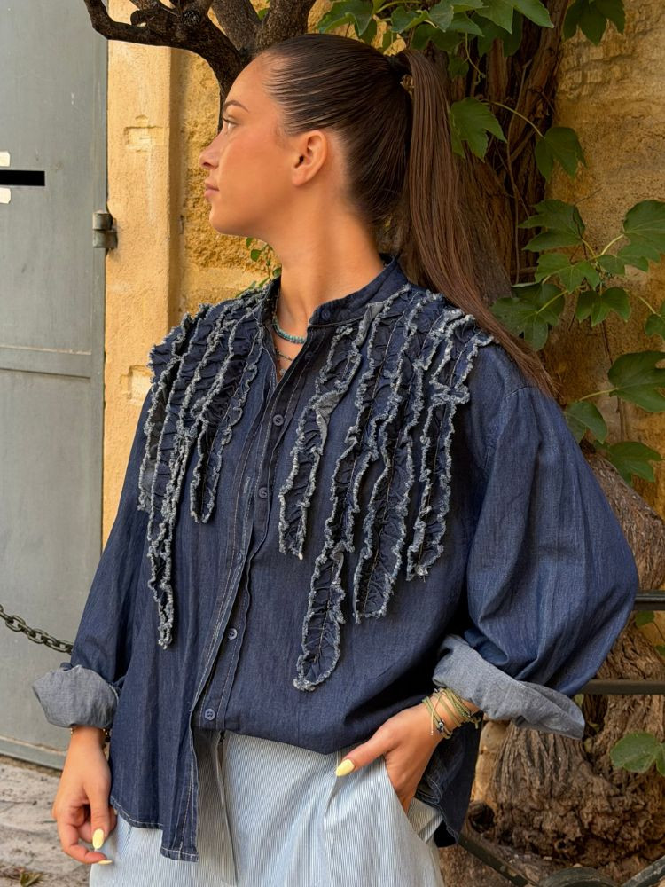 Chemise FIFOU jean brut
