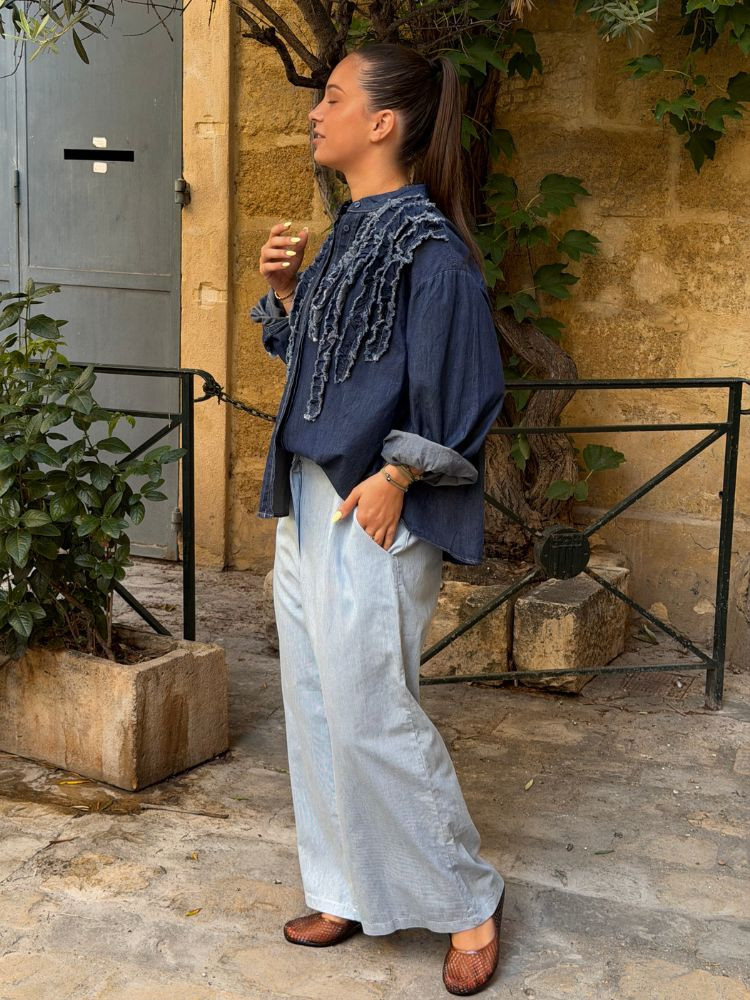 Chemise FIFOU jean brut