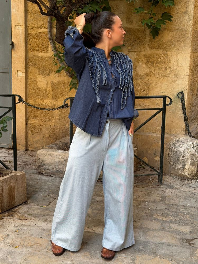 Chemise FIFOU jean brut