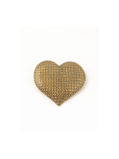 Broche CORAZON doré