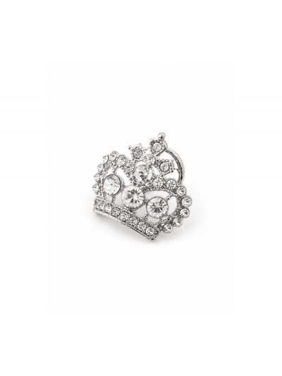 Broche COURONNE 2 argent