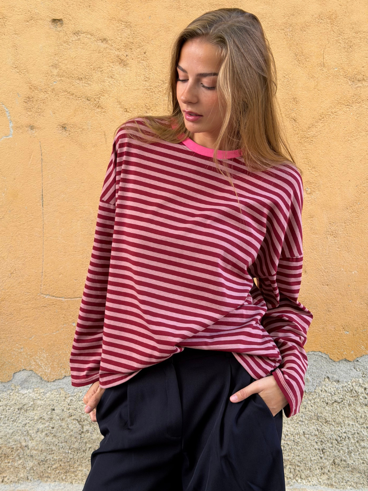 T-shirt LEONIE rose