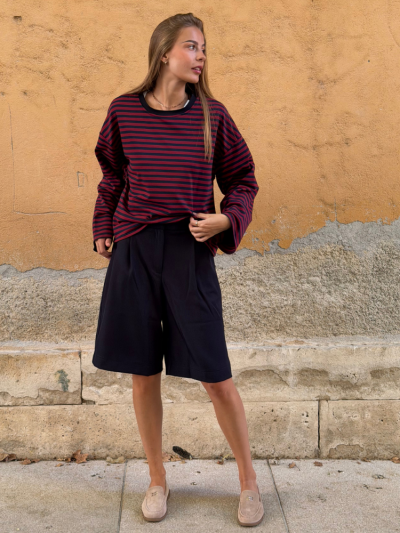 T-shirt MARCELIN bordeaux