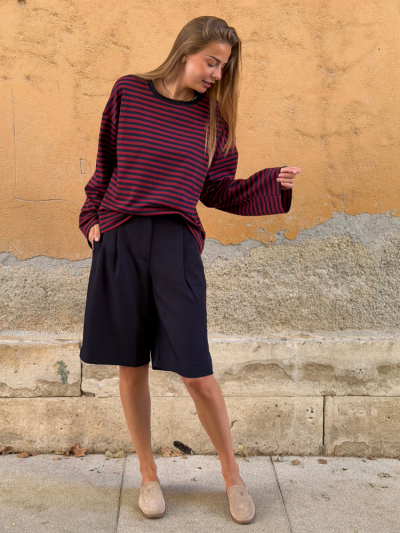 T-shirt MARCELIN bordeaux