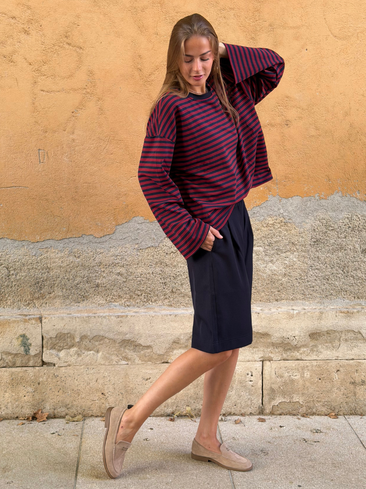 T-shirt MARCELIN bordeaux
