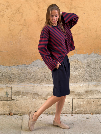T-shirt MARCELIN bordeaux