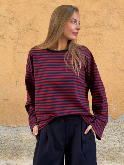 T-shirt MARCELIN bordeaux