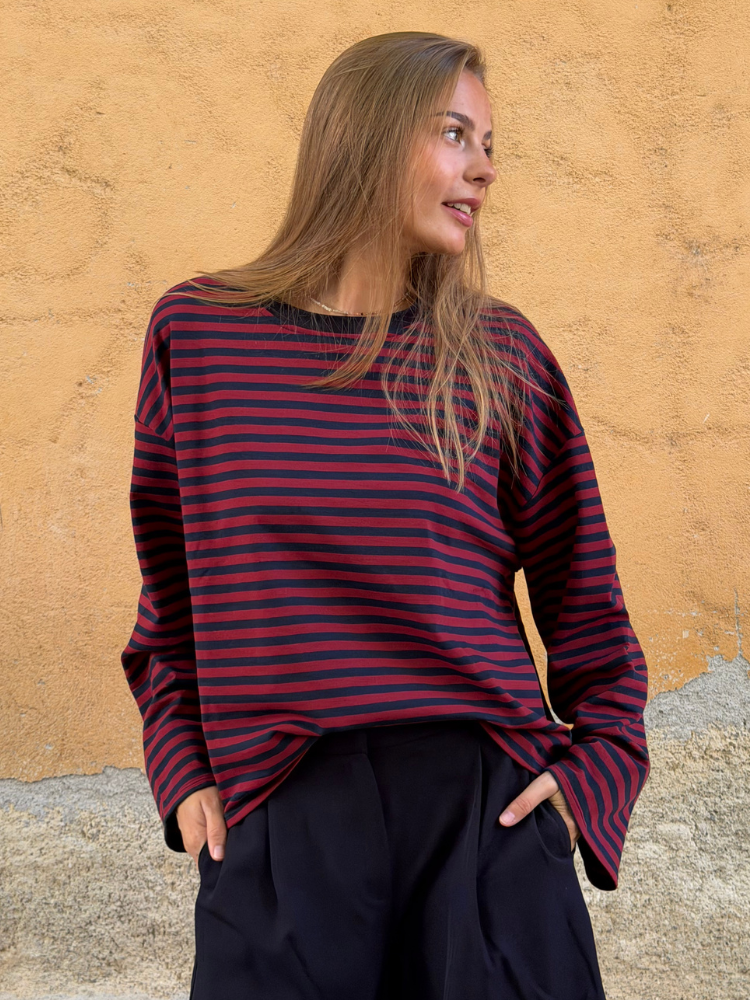 T-shirt MARCELIN bordeaux