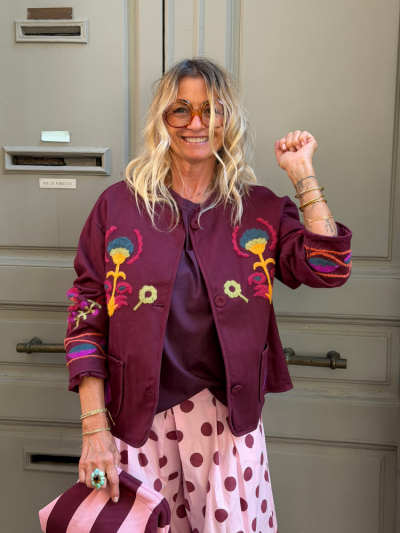 Veste ARTHUR bordeaux