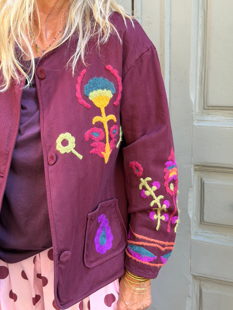 Veste ARTHUR bordeaux