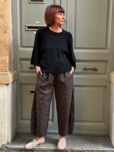 Pantalon JANIS choco léo