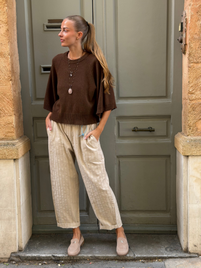 Pantalon FULTON beige