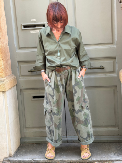 Chemise BAIA kaki