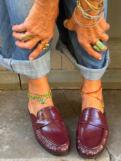 Mocassins IRO bordeaux