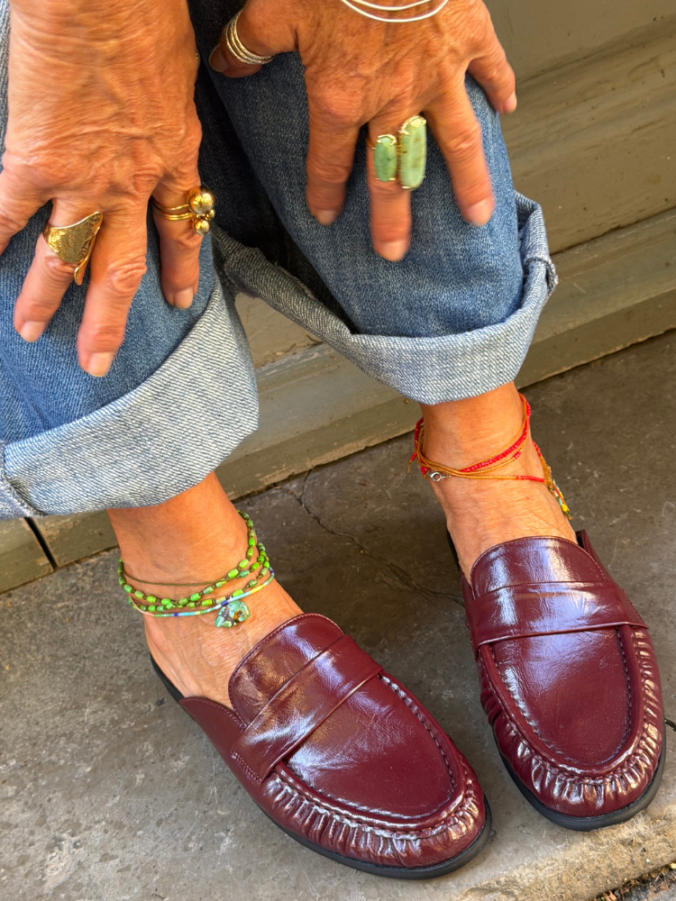 Mocassins IRO bordeaux