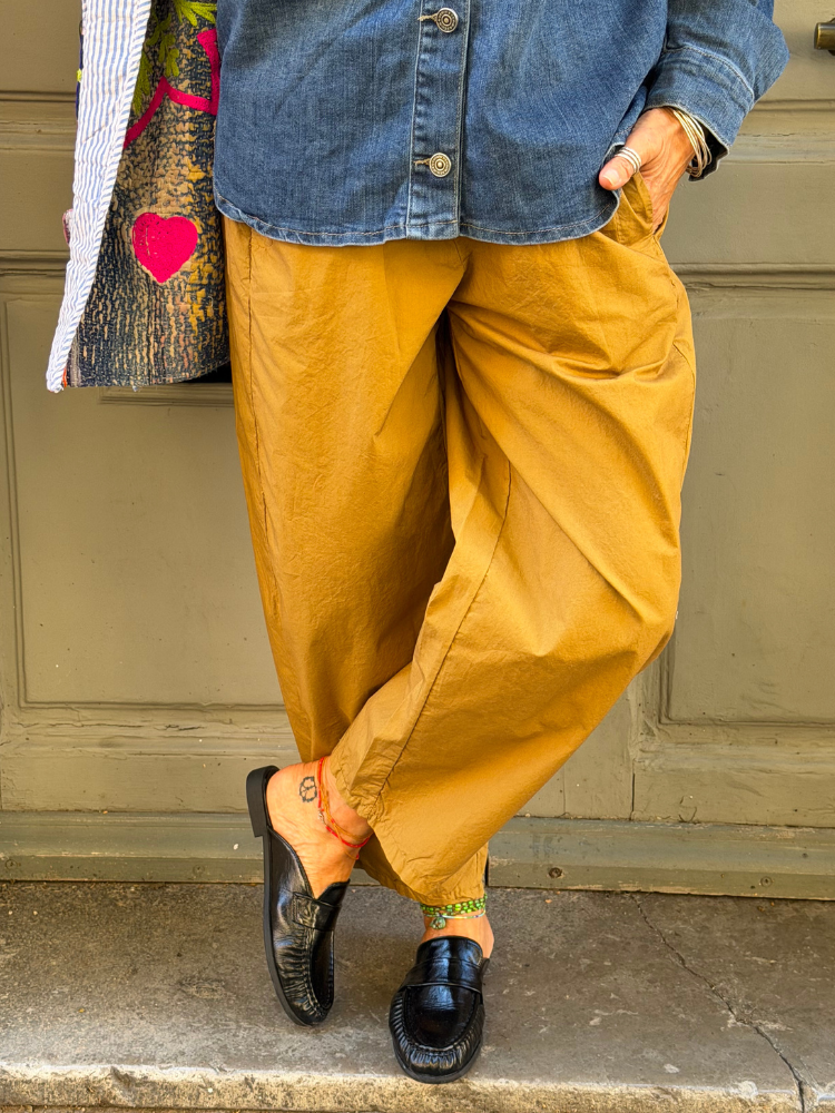 Pantalon MARIO safran