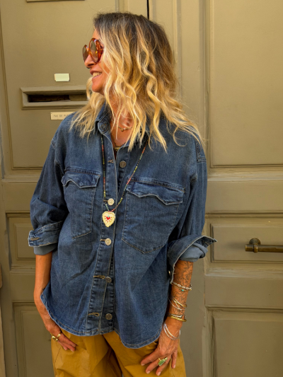 Chemise MARTA bleu