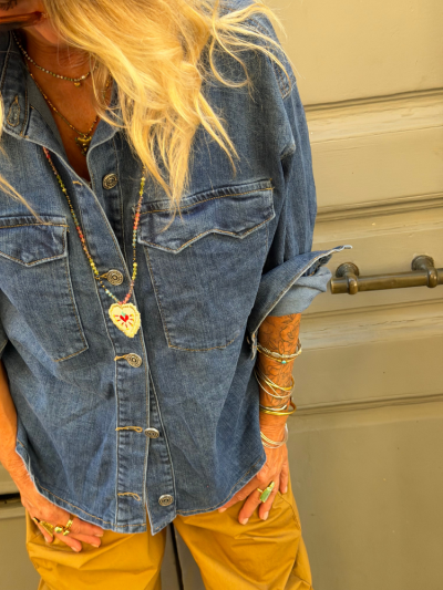 Chemise MARTA bleu