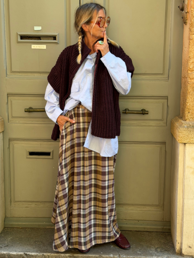 Gilet SUPER bordeaux 2