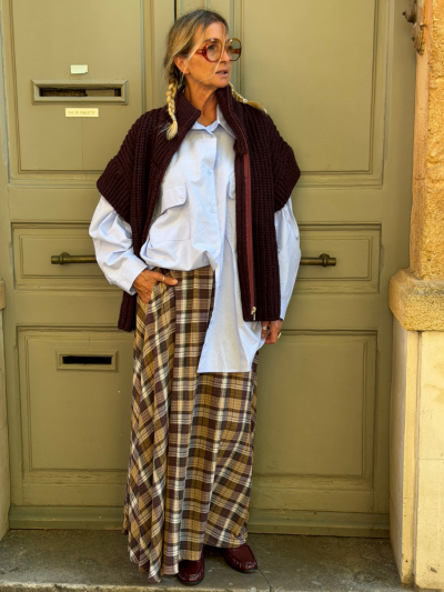 Gilet SUPER bordeaux