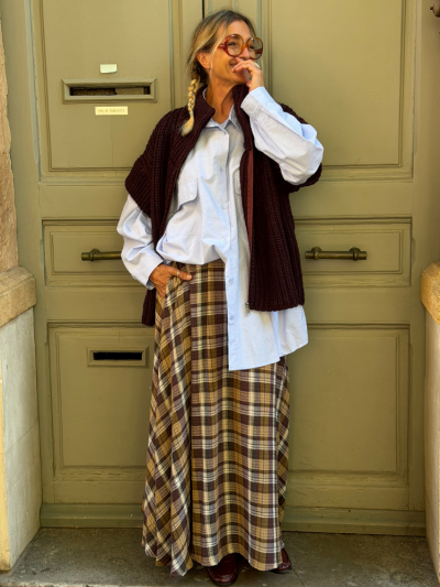 Gilet SUPER bordeaux