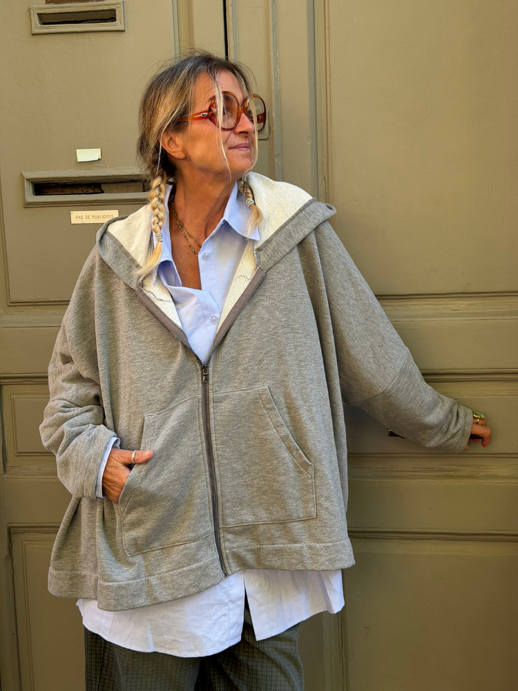 Sweat ADHARA gris