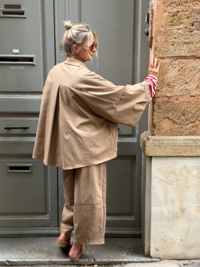 Chemise MANON camel 2