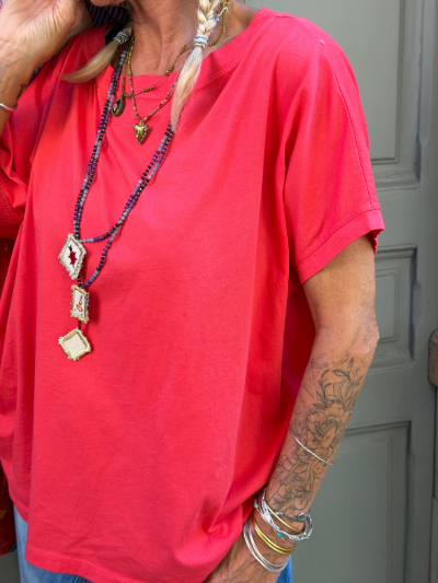 T-shirt NINE rouge