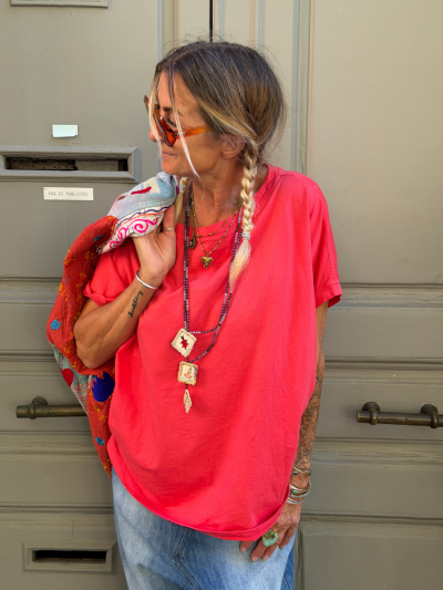 T-shirt NINE rouge