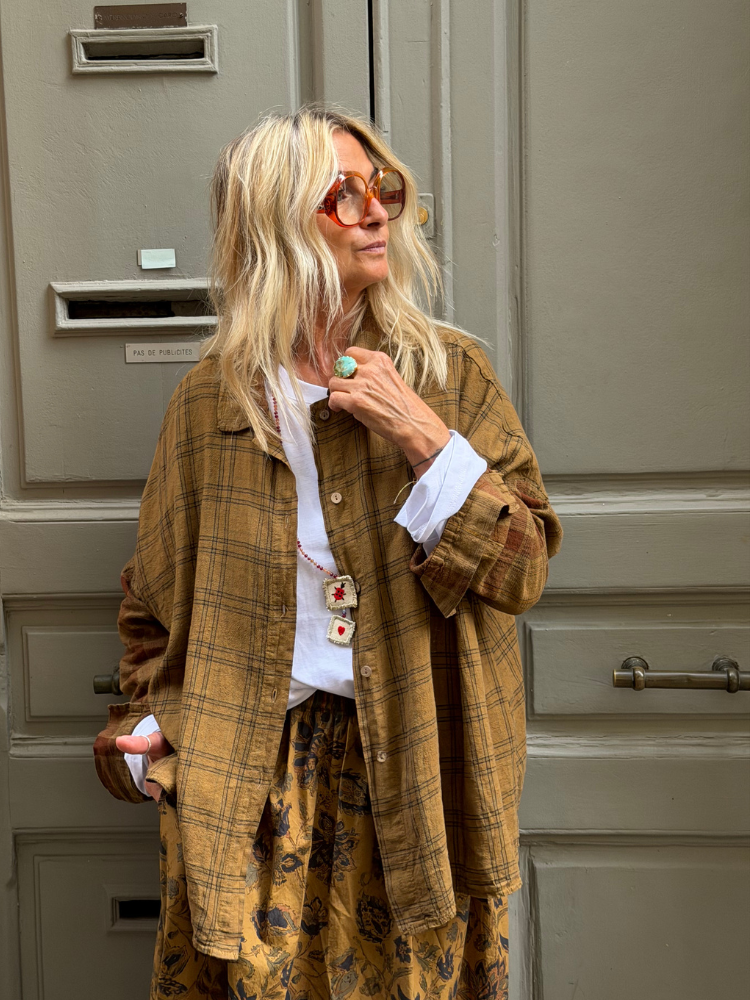 Chemise AUDE tabac