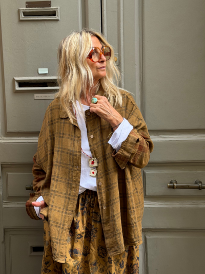 Chemise AUDE tabac