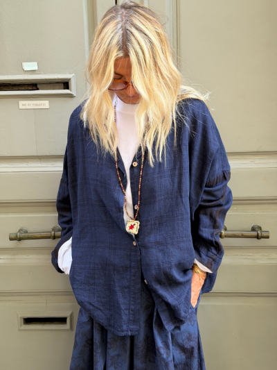 Chemise AUDE marine
