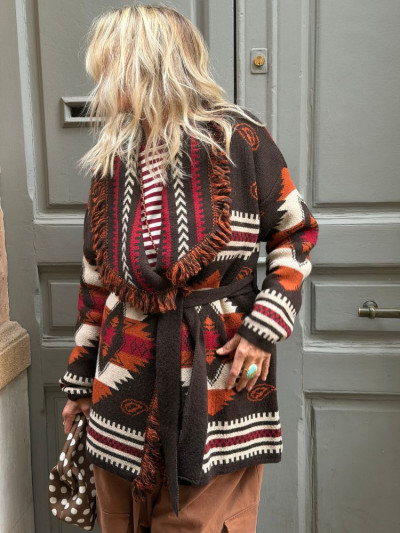 Gilet TIKA choco