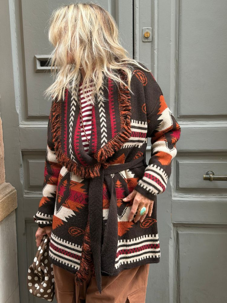 Gilet TIKA choco