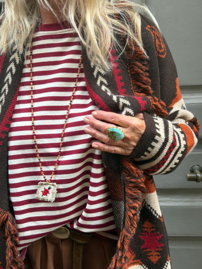 Gilet TIKA choco