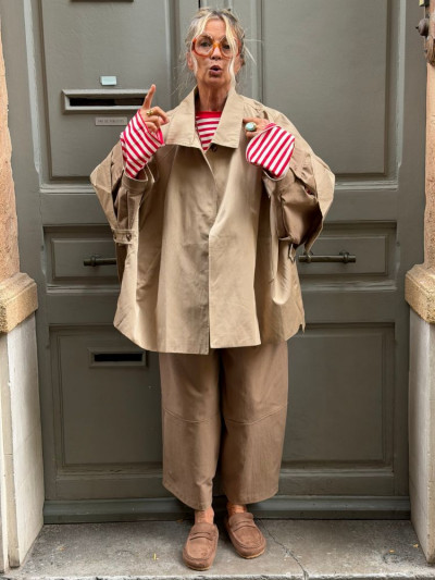 Cape FANNY beige 2
