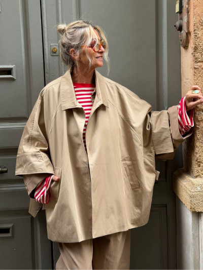 Cape FANNY beige