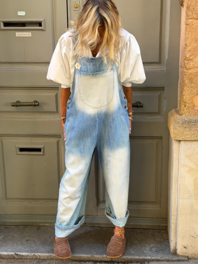 Salopette WHITE LADY bleu