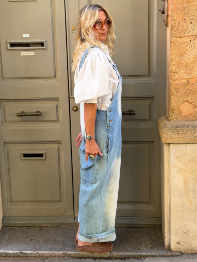 Salopette WHITE LADY bleu
