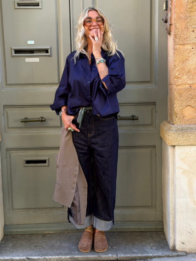 Chemise BAIA marine