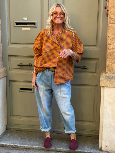 Chemise PAULKA safran 2