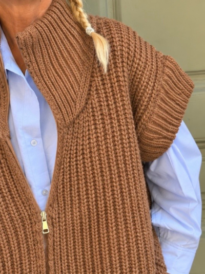 Gilet SUPER camel 2